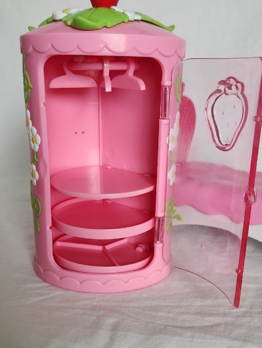 Vtg 2003 Bandai Strawberry Shortcake Berry Happy Home Playset Bed Fashion Closet - Picture 13 of 15